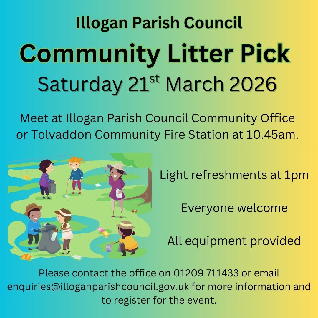 Advertisement for Spring Litter Pick on Saturday 21st March 2026